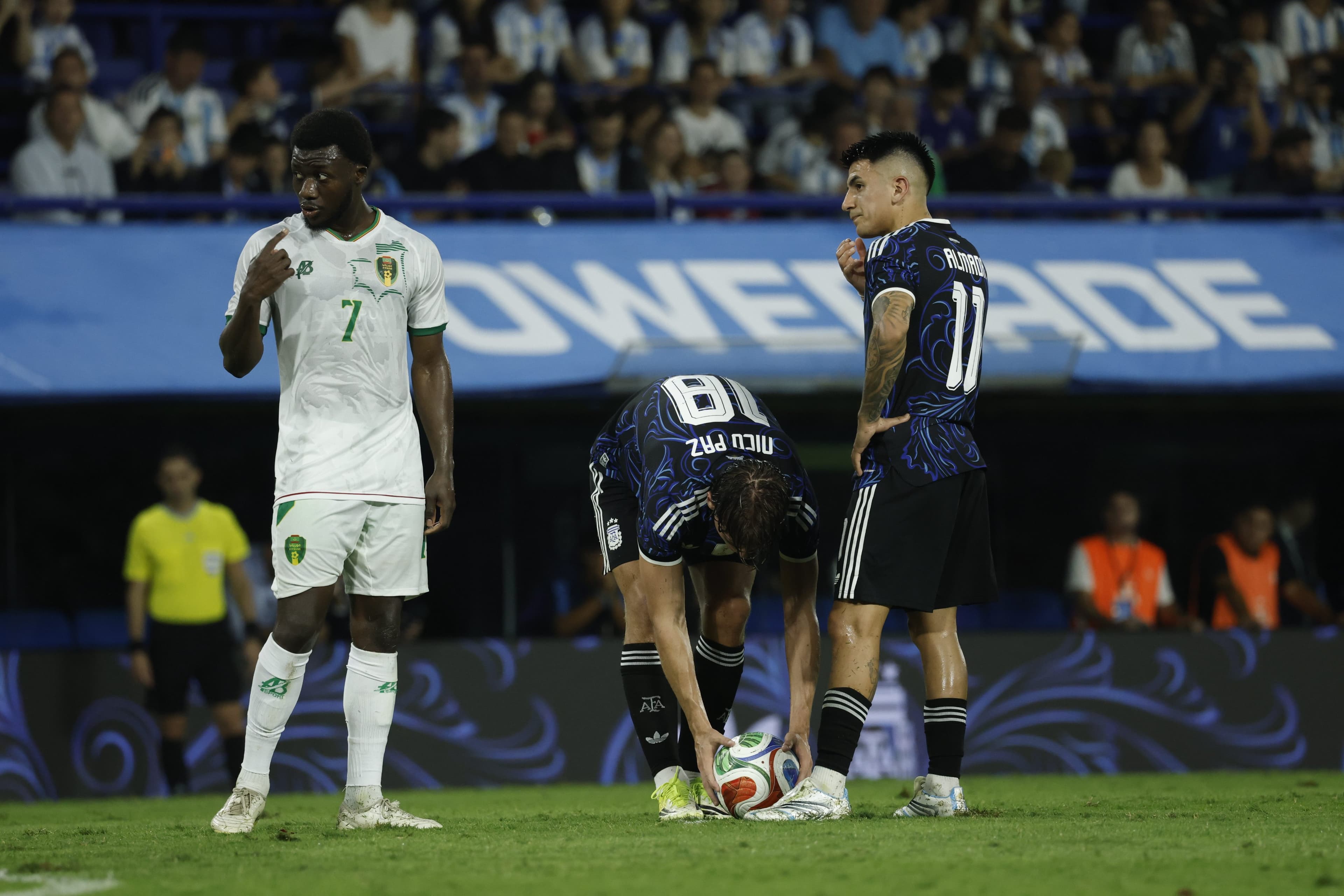 Aboubakary Koita, qui s'est beaucoup illustré face a l'Argentine